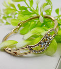 Exquisite Imported Adjustable Crystal Leaf Bracelet | Best Quality