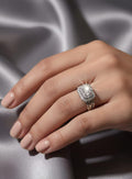 Sparkling Zircon Rings